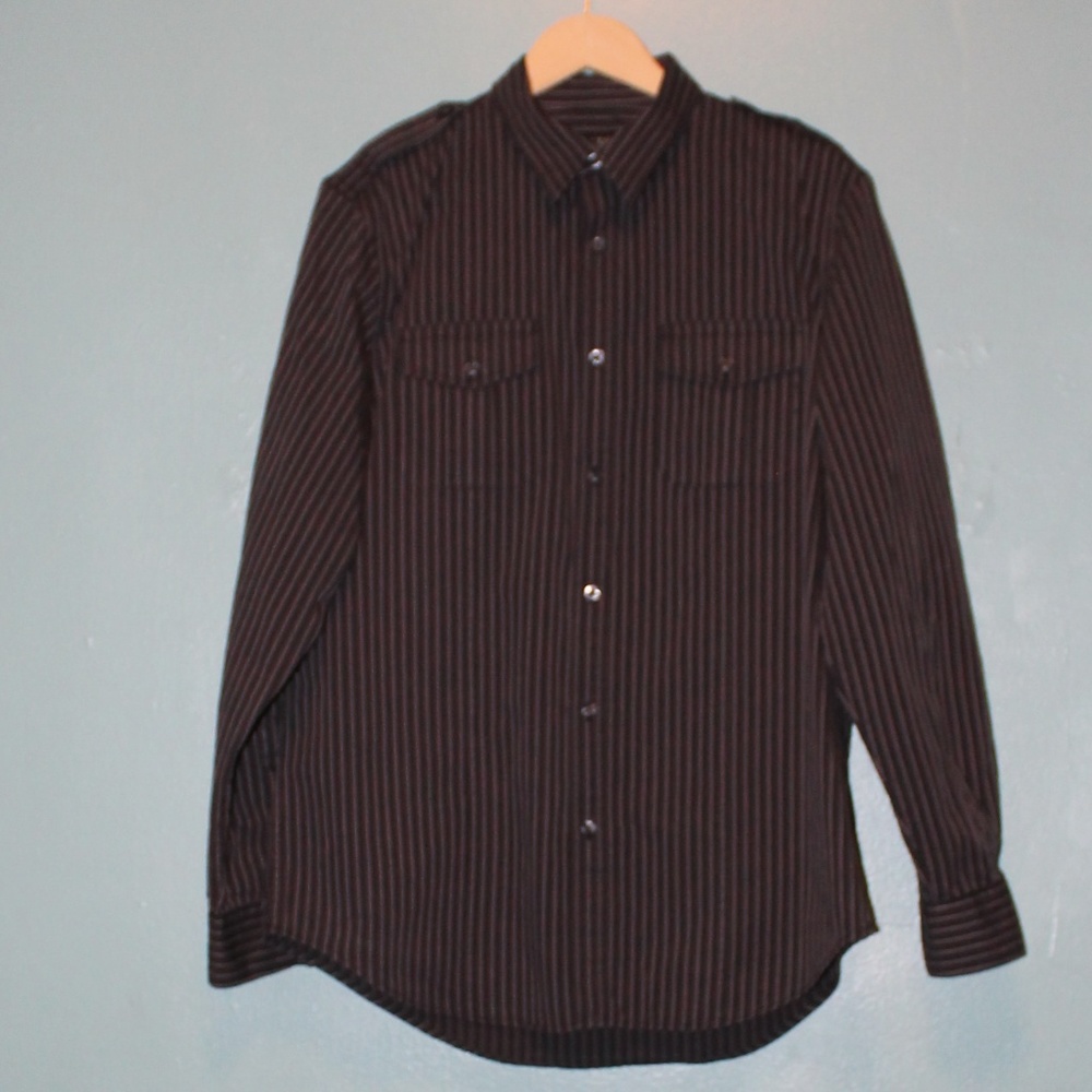 Structure Mens Causal Button Down Shirt